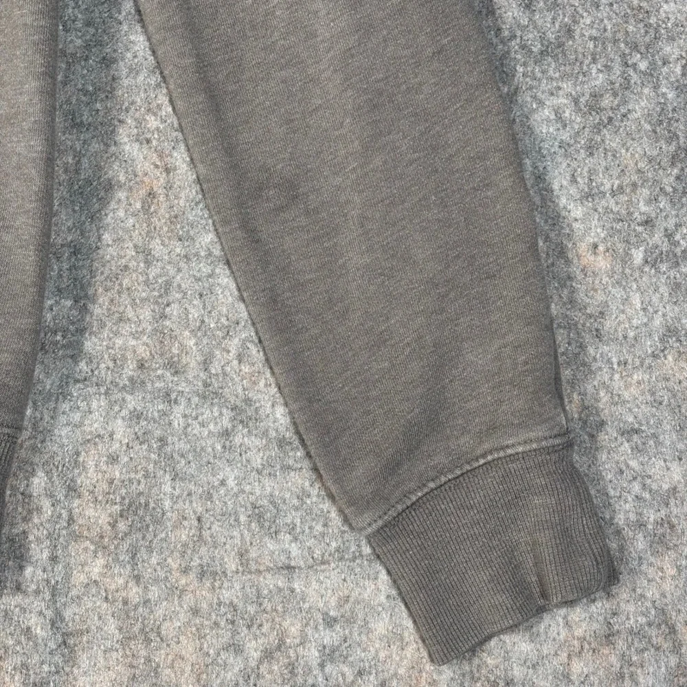 The North Face‎ Bear Graphic Hoodie Mens S Taupe Grey Pullover Sweatshirt A532A